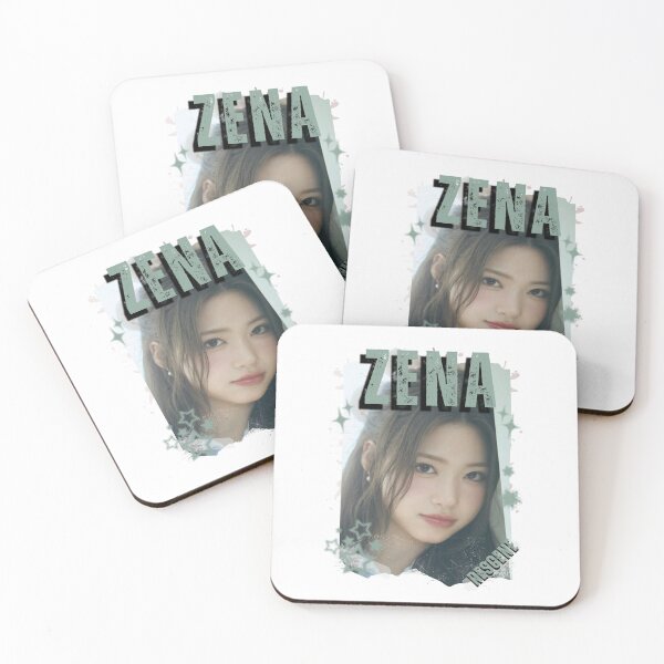 Item preview, Rescenee Zena Global Vocal KPOP Girl Group Black and White Collage Digital Art Portrait designed and sold by AJUNICE STUDIO.