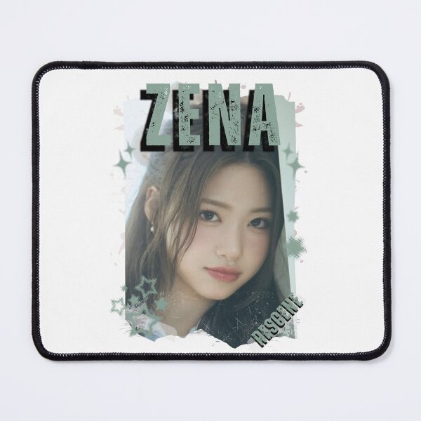 Item preview, Rescenee Zena Global Vocal KPOP Girl Group Black and White Collage Digital Art Portrait designed and sold by AJUNICE STUDIO.