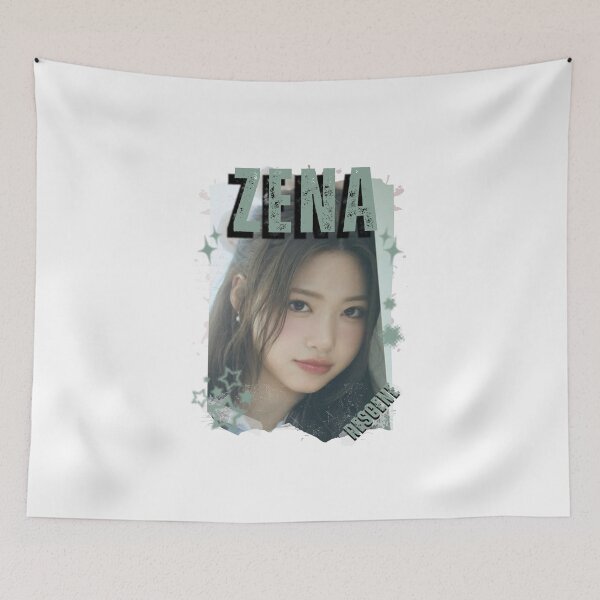 Item preview, Rescenee Zena Global Vocal KPOP Girl Group Black and White Collage Digital Art Portrait designed and sold by AJUNICE STUDIO.