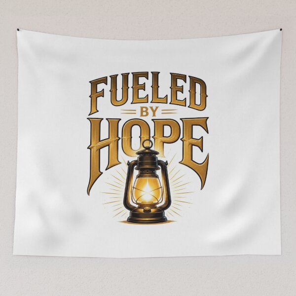 Item preview, Fueled By Hope Inspirational Christian Design for Faith and Motivation designed and sold by Paltooproducts.