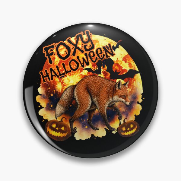 Item preview, Foxy Halloween | Cute Autumn Fox | Spooky Season | Pumpkin Moon designed and sold by fernandmoonbeam.