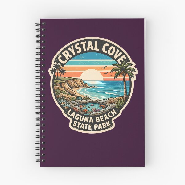 Item preview, Vintage Crystal Cove State Park Laguna Beach Sunset designed and sold by LittleArij.