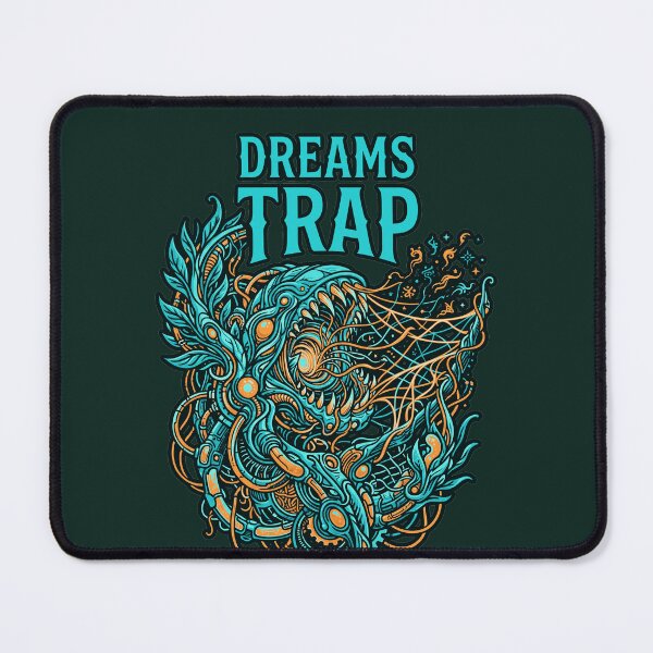 Item preview, Dreams Trap Surreal Dark Fantasy Biomechanical Monster Art designed and sold by KiwiRider.