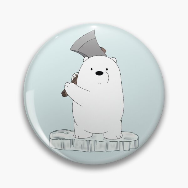 Item preview, We Bare Bears™ Ice Bear designed and sold by karamram.