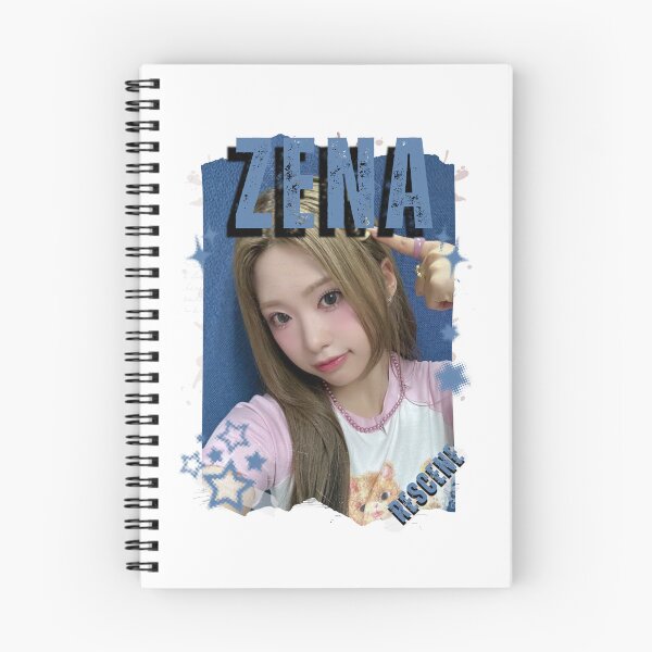 Item preview, Rescenee Zena Global Vocal KPOP Girl Group Black and White Collage Digital Art Portrait designed and sold by AJUNICE STUDIO.