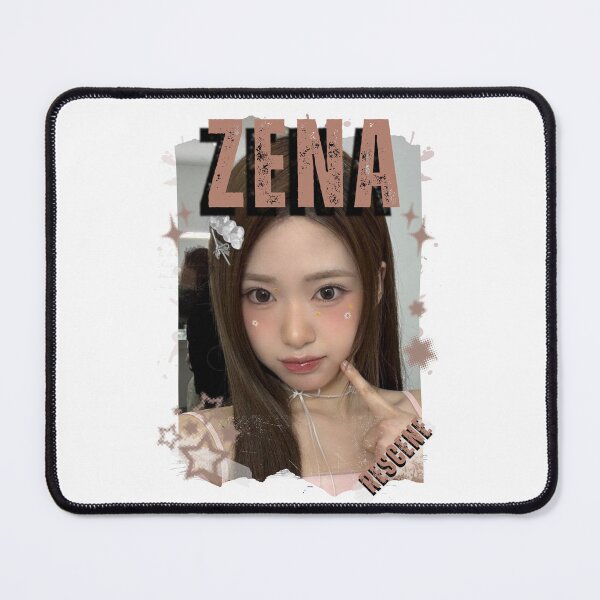 Item preview, Rescenee Zena Global Vocal KPOP Girl Group Black and White Collage Digital Art Portrait designed and sold by AJUNICE STUDIO.
