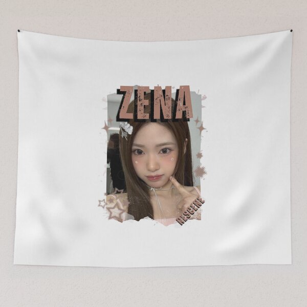 Item preview, Rescenee Zena Global Vocal KPOP Girl Group Black and White Collage Digital Art Portrait designed and sold by AJUNICE STUDIO.
