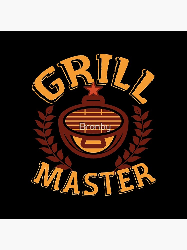 Funny Barbecue Grill Gifts Grilling Tee BBQ Master Chef Sticker