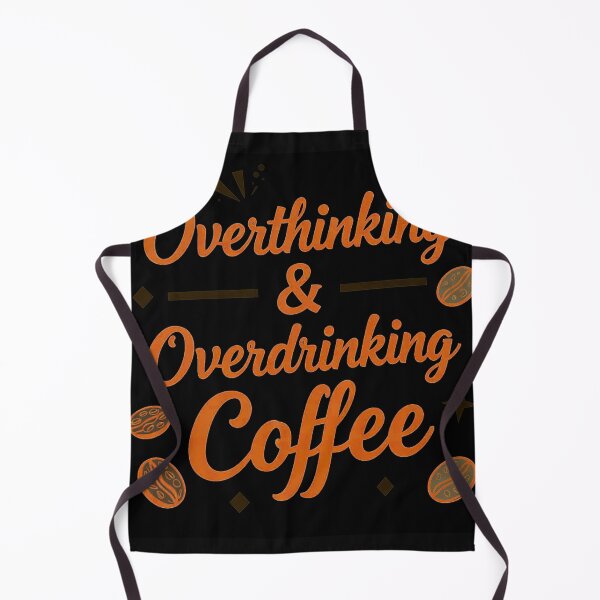 Item preview, Overthinking and Overdrinking Coffee designed and sold by Helios Be. Lavsh.
