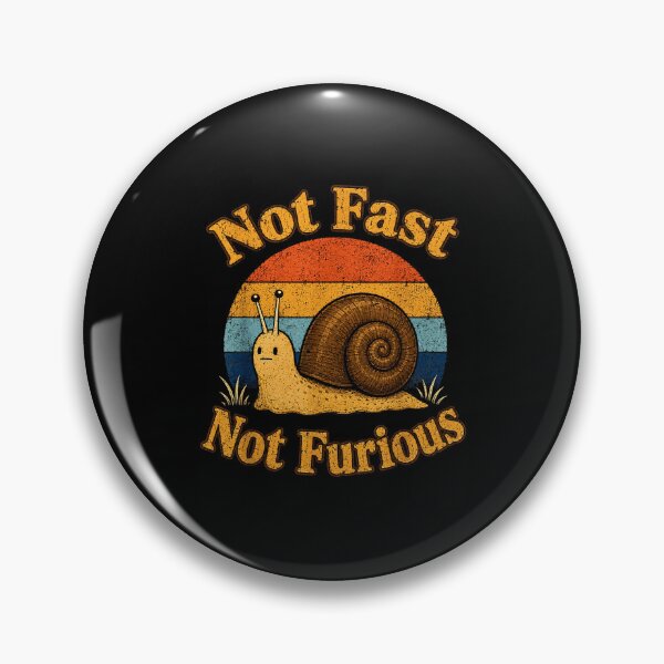 Item preview, Not Fast Not Furious – Funny Snail Cottagecore Garden Lover Design  designed and sold by Rahamkshop.