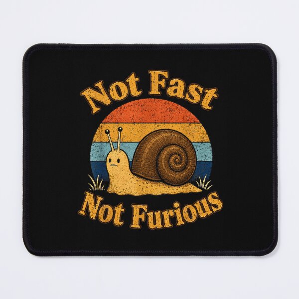 Item preview, Not Fast Not Furious – Funny Snail Cottagecore Garden Lover Design designed and sold by Rahamkshop.