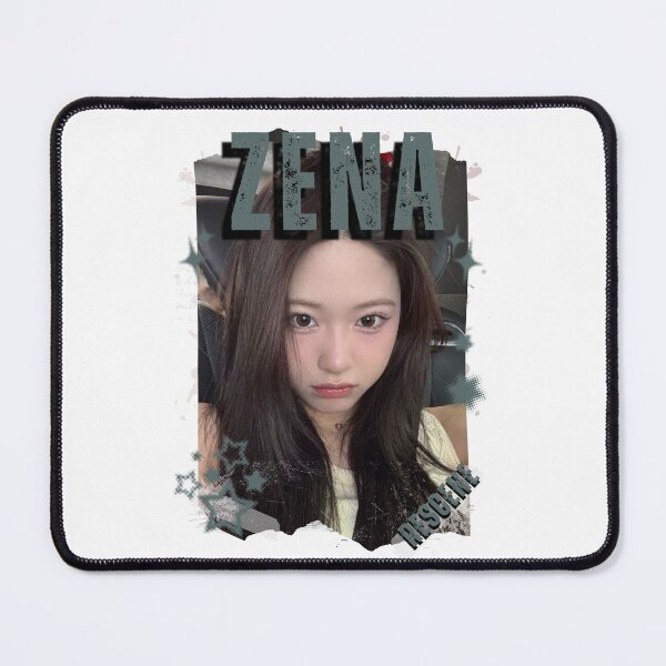 Item preview, Rescenee Zena Global Vocal KPOP Girl Group Black and White Collage Digital Art Portrait designed and sold by AJUNICE STUDIO.