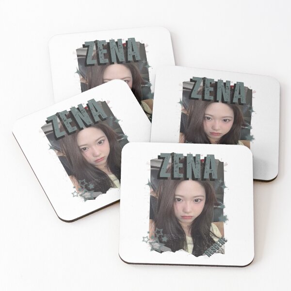 Item preview, Rescenee Zena Global Vocal KPOP Girl Group Black and White Collage Digital Art Portrait designed and sold by AJUNICE STUDIO.