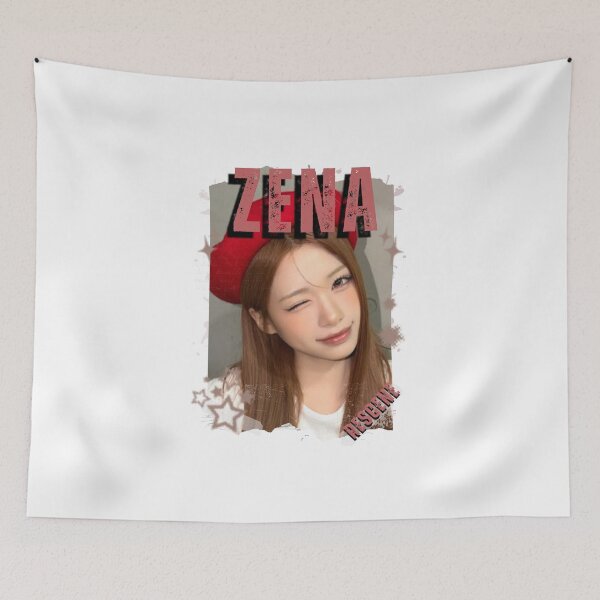 Item preview, Rescenee Zena Global Vocal KPOP Girl Group Black and White Collage Digital Art Portrait designed and sold by AJUNICE STUDIO.