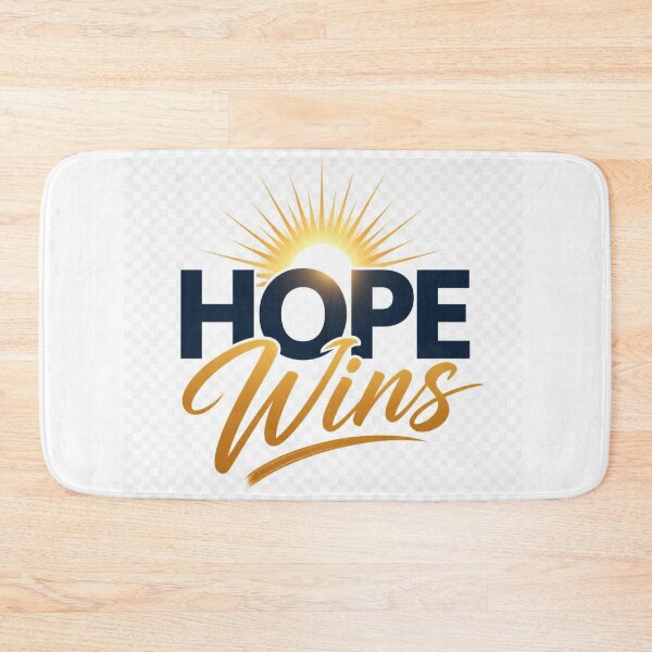 Item preview, Hope Wins Inspirational Christian Quote Design for Faith and Victory designed and sold by Paltooproducts.