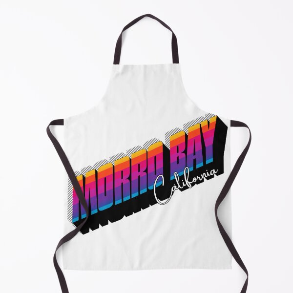Item preview, Morro Bay California Retro 80s Sunset Text Design designed and sold by DonnaRaine.
