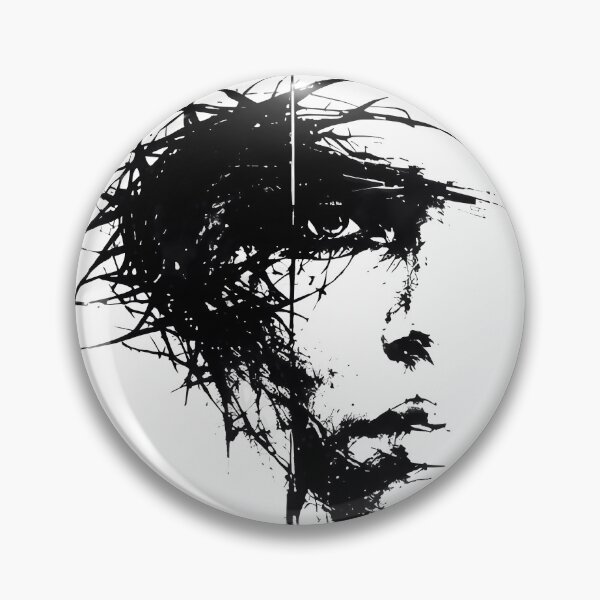 Item preview, Mysterious Black Ink Face designed and sold by senet-shop.
