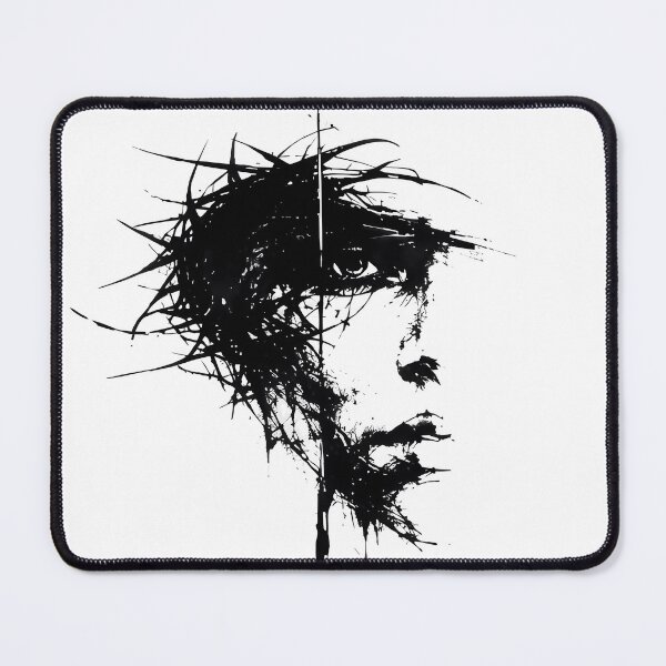 Item preview, Mysterious Black Ink Face designed and sold by senet-shop.