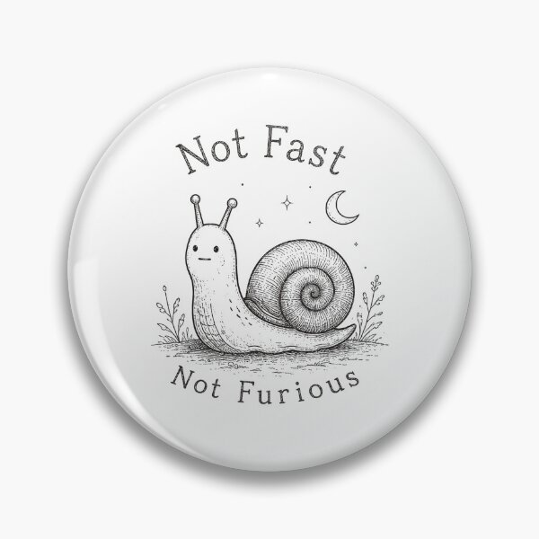 Item preview, Not Fast Not Furious – Funny Snail Cottagecore Garden Lover Design  designed and sold by Rahamkshop.