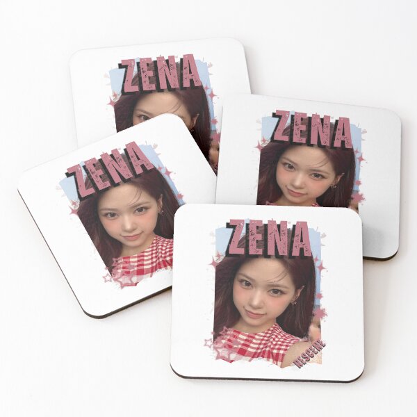 Item preview, Rescenee Zena Global Vocal KPOP Girl Group Black and White Collage Digital Art Portrait designed and sold by AJUNICE STUDIO.