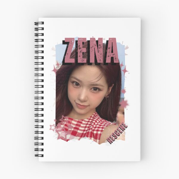 Item preview, Rescenee Zena Global Vocal KPOP Girl Group Black and White Collage Digital Art Portrait designed and sold by AJUNICE STUDIO.