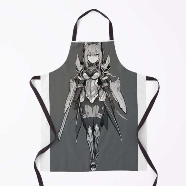 Item preview, Science-Fiction - Futuristic Neko Warrior, JRPG Manga Aesthetic designed and sold by AnimeShin.