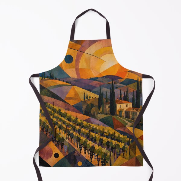 Item preview, Tuscan Vineyard Wall Art | Italian Countryside & Mediterranean Villa Decor for Wine Lovers designed and sold by GutyzDesignsES.