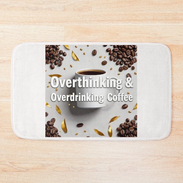 Item preview, Overthinking and Overdrinking Coffee #2 designed and sold by Helios Be. Lavsh.