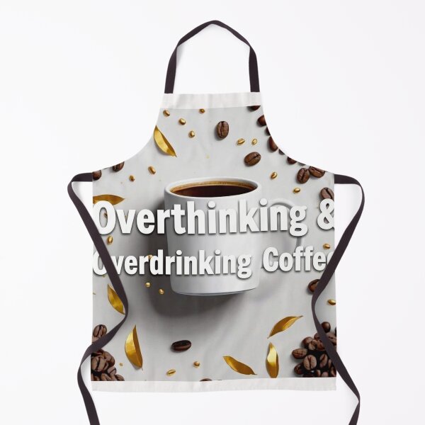Item preview, Overthinking and Overdrinking Coffee #2 designed and sold by Helios Be. Lavsh.