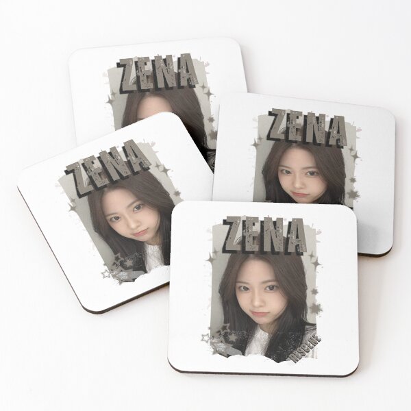 Item preview, Rescenee Zena Global Vocal KPOP Girl Group Black and White Collage Digital Art Portrait designed and sold by AJUNICE STUDIO.