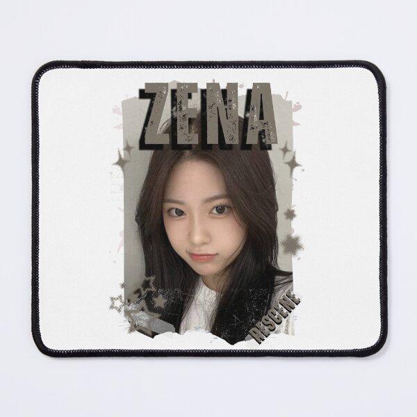 Item preview, Rescenee Zena Global Vocal KPOP Girl Group Black and White Collage Digital Art Portrait designed and sold by AJUNICE STUDIO.