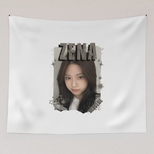 Item preview, Rescenee Zena Global Vocal KPOP Girl Group Black and White Collage Digital Art Portrait designed and sold by AJUNICE STUDIO.