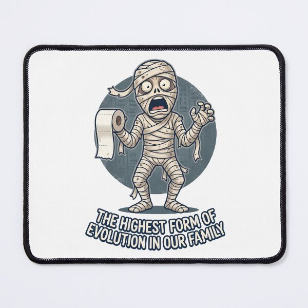 Item preview, Mummy Toilette Paper Evolution Family designed and sold by GroovyGoody.