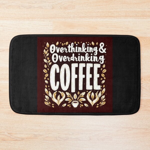 Item preview, Overthinking and Overdrinking Coffee #3 designed and sold by Helios Be. Lavsh.