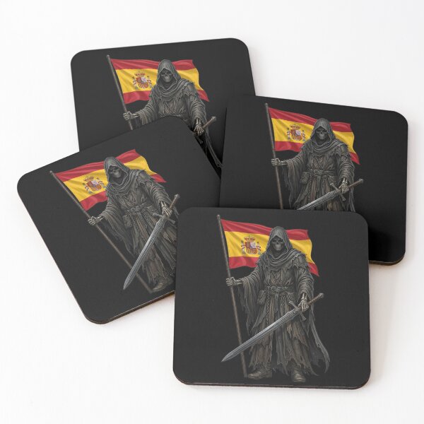 Item preview, Grim Reaper with Spanish flag designed and sold by ReneMM.