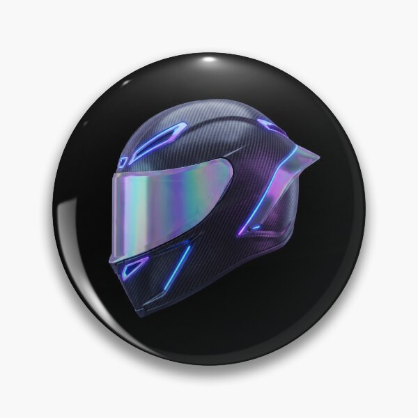 Item preview, Cyberpunk Racing Helmet Futuristic Gaming Art designed and sold by TheOctopusArt.