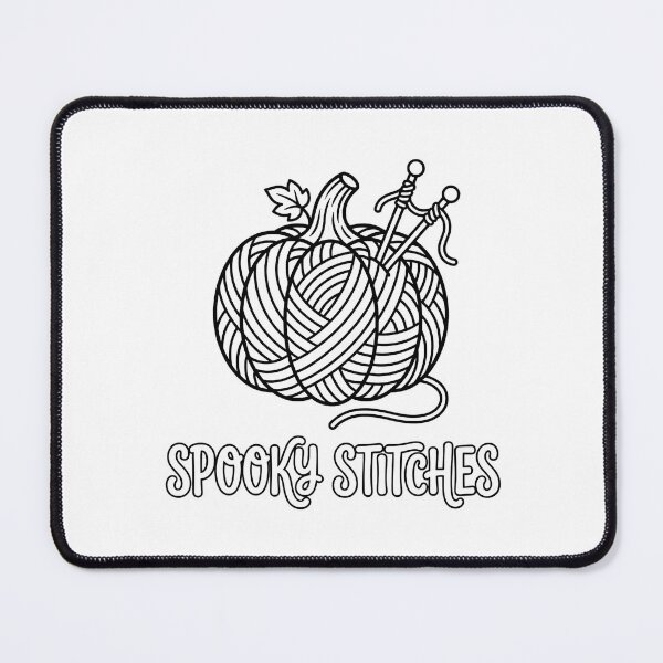 Item preview, Spooky Stitches Pumpkin Yarn Ball Halloween Knitting designed and sold by Shiloh From Alaska.