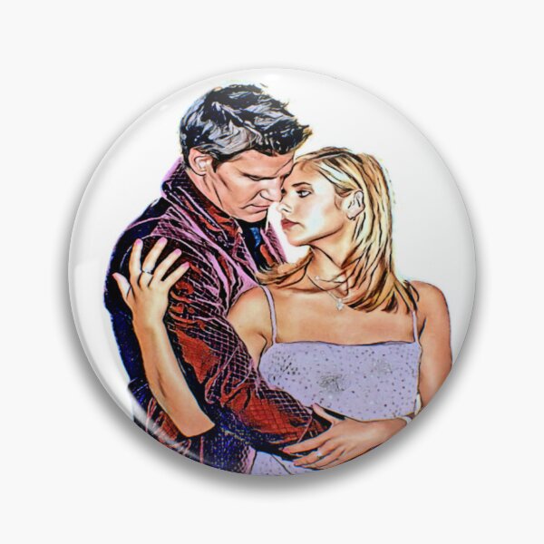 Item preview, Buffy and Angel designed and sold by Joy Michelle's Art Shop.