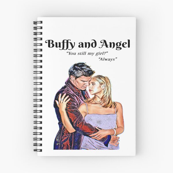 Item preview, Buffy and Angel designed and sold by Joy Michelle's Art Shop.