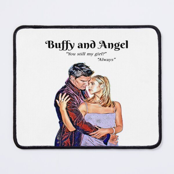 Item preview, Buffy and Angel designed and sold by Joy Michelle's Art Shop.
