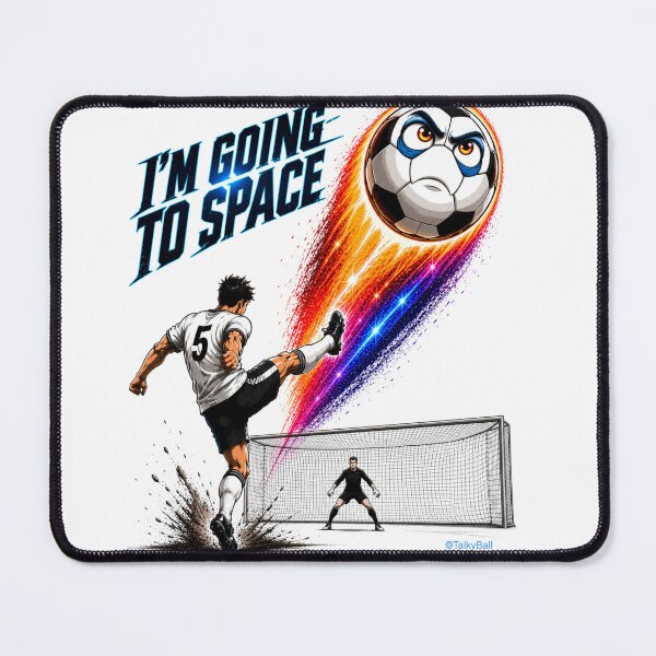 Item preview, I'm Going to Space Soccer Shirt designed and sold by TalkyBall Shop.