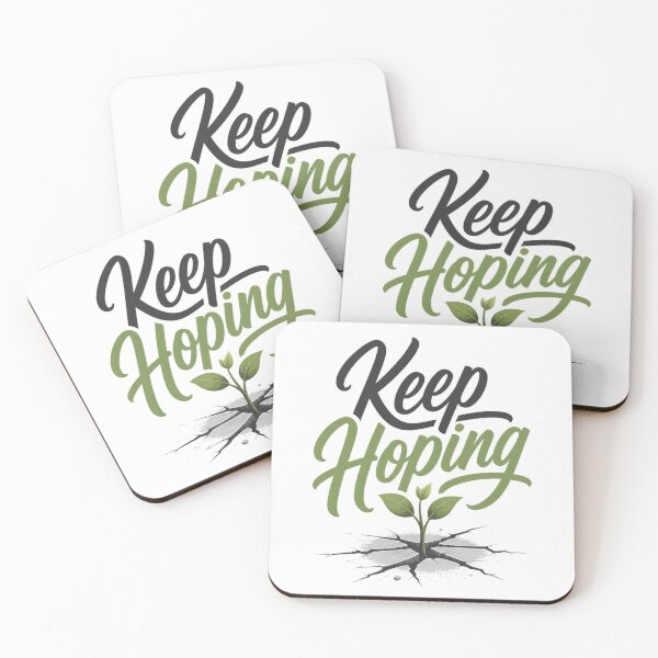 Item preview, Keep Hoping Inspirational Christian Quote Design for Faith and Encouragement designed and sold by Paltooproducts.
