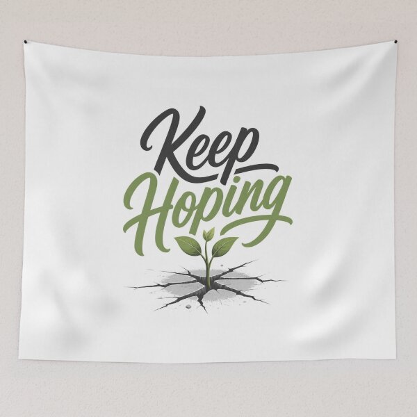 Item preview, Keep Hoping Inspirational Christian Quote Design for Faith and Encouragement designed and sold by Paltooproducts.