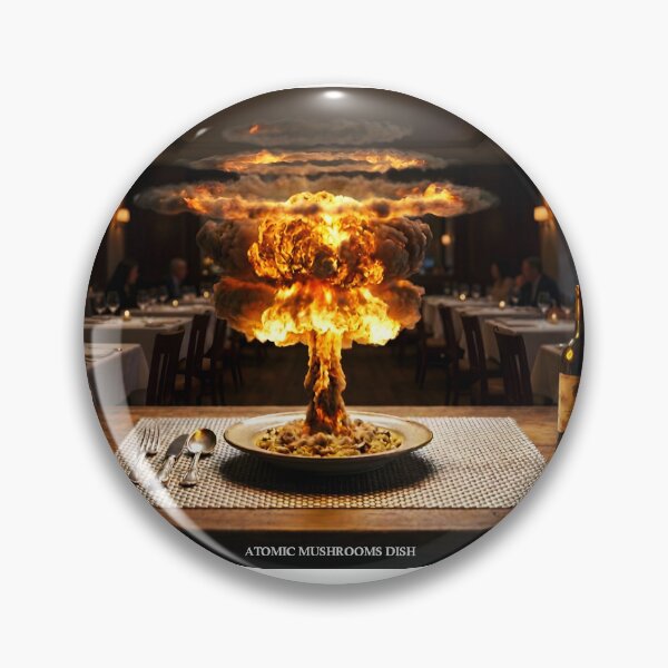 Item preview, Atomic Mushrooms Dish designed and sold by ales-panz.