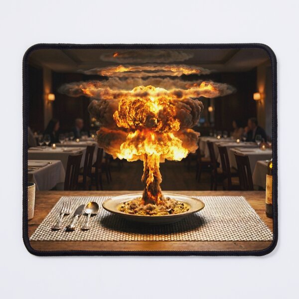 Item preview, Atomic Mushrooms Dish designed and sold by ales-panz.