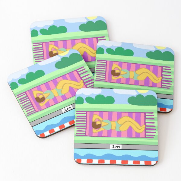 Item preview, Summer by the lido designed and sold by Em-colour.