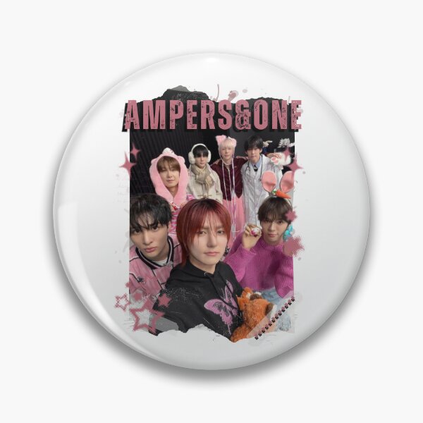 Item preview, AMPERS&ONEe Global KPOP Boy Group Black and White Collage Digital Art Portrait designed and sold by AJUNICE STUDIO.