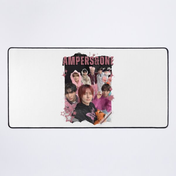 Item preview, AMPERS&ONEe Global KPOP Boy Group Black and White Collage Digital Art Portrait designed and sold by AJUNICE STUDIO.