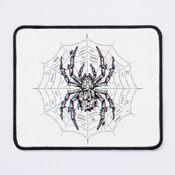 Item preview, Cyber Error Spider Binary Web designed and sold by puzzell.
