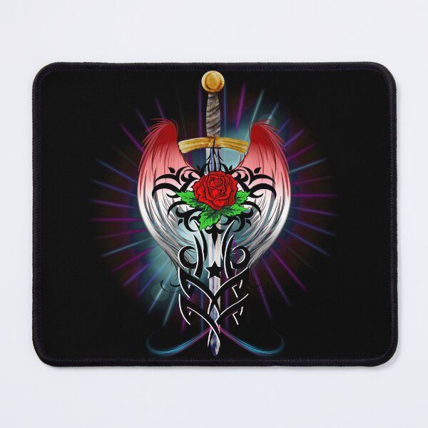Item preview, Rose & sword artistic art designed and sold by InasTees.